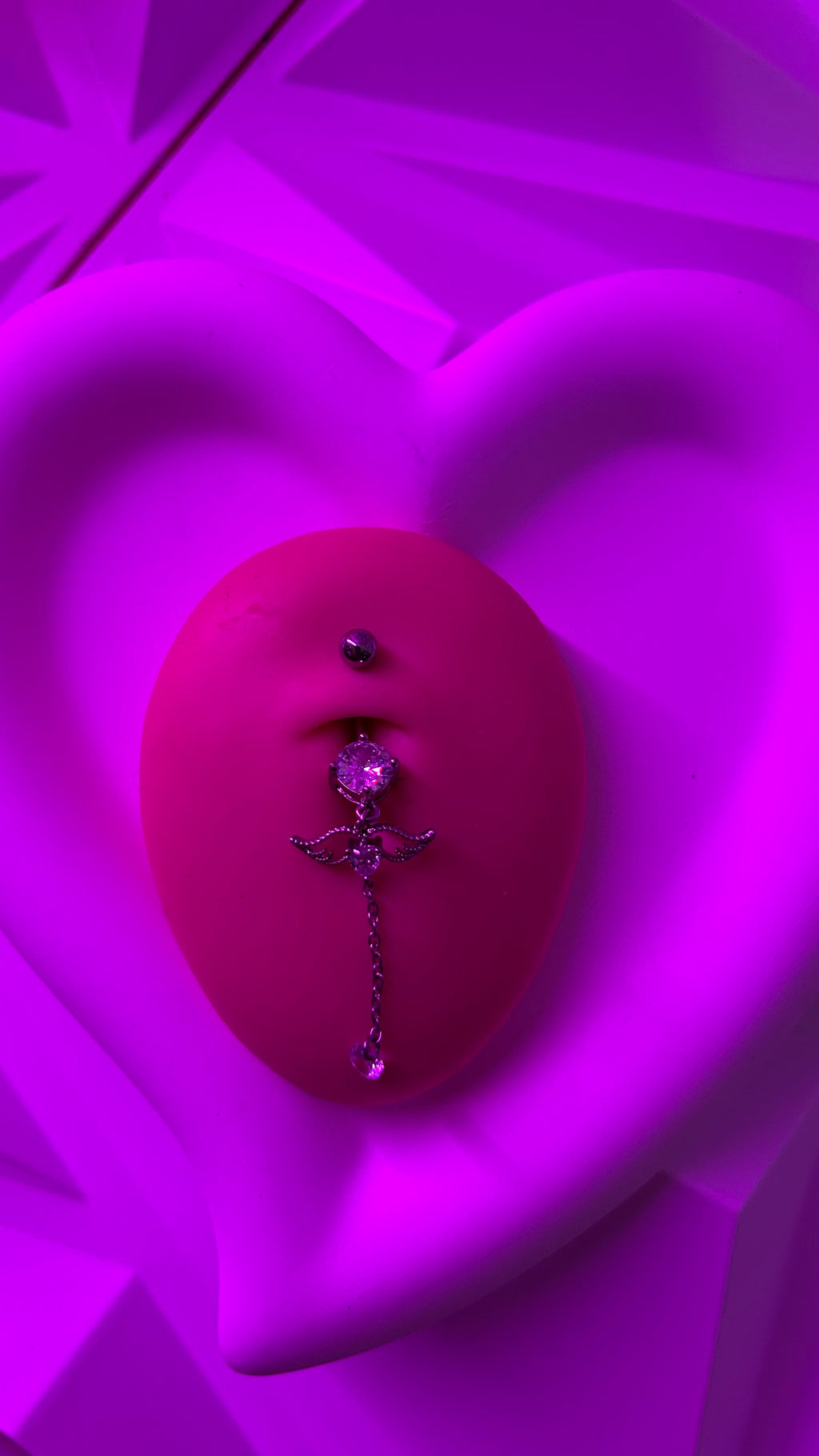 Angel dangle Belly Ring