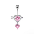 Pink Cupid Dangle Ring