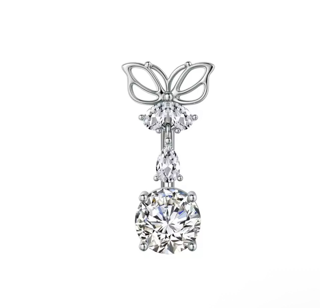 Mini Butterfly Belly Ring